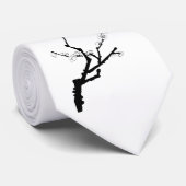 Little Plum Blossom Twig Stropdas (Opgerold)