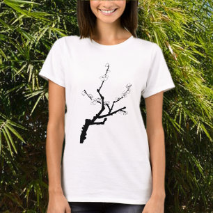 Little Plum Blossom Twig T-shirt