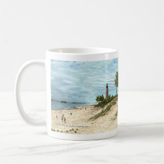 Little Point Sable Lighthouse Michigan Coffee Mok