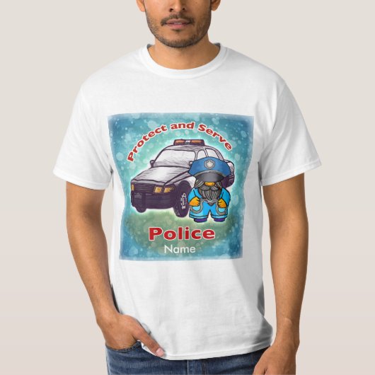 Little Police Cop t-shirt (Voorkant)