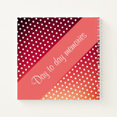 Little Polka-Dot Diary Notitieboek (Achterkant)