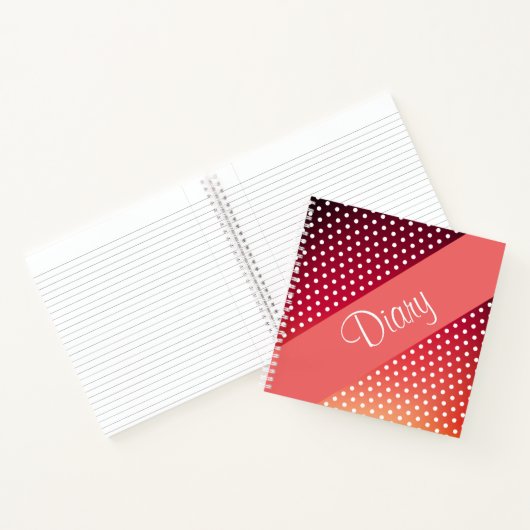 Little Polka-Dot Diary Notitieboek (Binnen)