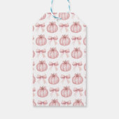 Little Pompoen Favor Tag Cadeaulabel (Achterkant)