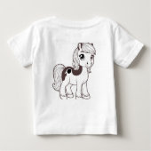 Little Pony Baby T-shirt (Achterkant)