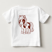 Little Pony Baby T-shirt (Achterkant)