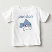 Little Pool Shark Kinder T-shirts (Voorkant)