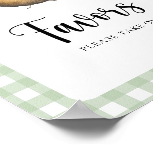 Little Potato geeft de voorkeur aan Poster (Hoek)