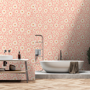 Little Powder Pink Flowers Behang