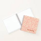 Little Powder Pink Flowers Notitieboek (Binnen)