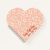 Little Powder Pink Flowers Notitieboek (Voorkant)