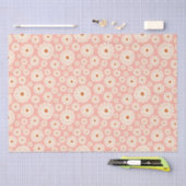 Little Powder Pink Flowers Tissuepapier (Craft)