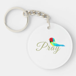 Little Prayer Bird  Sleutelhanger