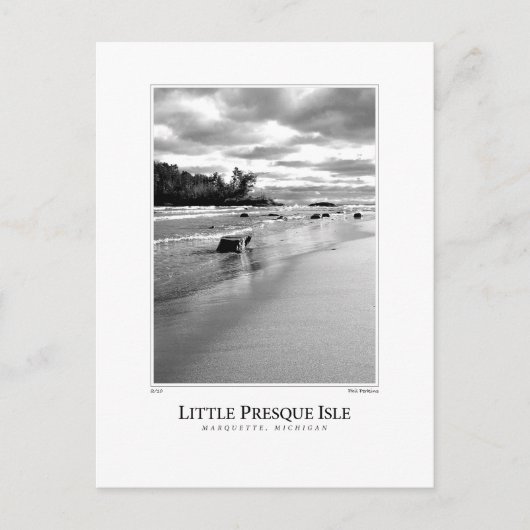 Little Presque Isle Briefkaart (Voorkant)