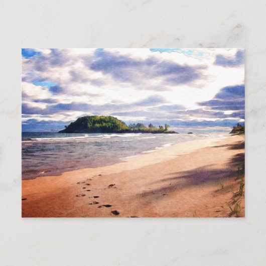 Little Presque Isle Briefkaart (Voorkant)