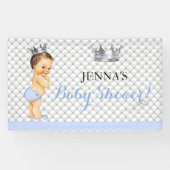Little Prince  Baby Boy Crown Spandoek (Horizontaal)