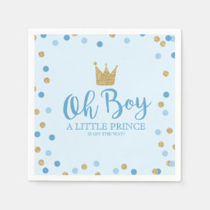 Little Prince Baby shower Baby shower Party Napkin Servetten