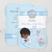 Little Prince Baby shower Cute Boy Spot A Kaart (Voorkant / Achterkant)