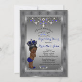 Little Prince Baby shower Invitation beroemd gemaa Kaart (Voorkant)