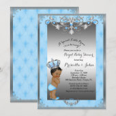 Little Prince Baby shower Invitation beroemd gemaa Kaart (Voorkant / Achterkant)