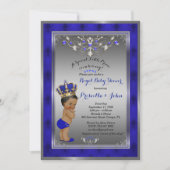 Little Prince Baby shower Invitation beroemd gemaa Kaart (Voorkant)