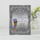 Little Prince Baby shower Invitation beroemd gemaa Kaart (Staand voorkant)