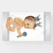 Little Prince Baby Shower Spandoek (Horizontaal)