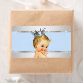 Little Prince Baby shower Waterflesetiket Etiket (Insitu)