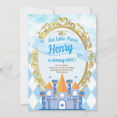 Little Prince Birthday Party Kaart (Voorkant)