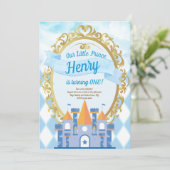 Little Prince Birthday Party Kaart (Staand voorkant)