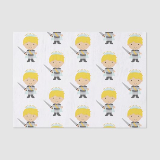 Little Prince Birthday Party Tissuepapier (Voorkant)