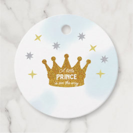 Little Prince Boy Baby Shower Bedankjes Labels