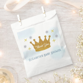 Little Prince Boy Baby Shower Bedankzakje