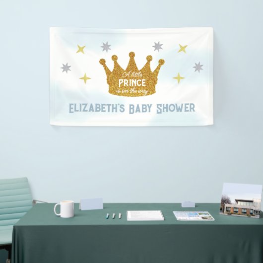 Little Prince Boy Baby Shower Spandoek (Beurs)
