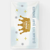 Little Prince Boy Baby Shower Spandoek (Verticaal)