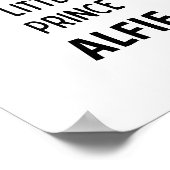 Little Prince Custom Name Nursery Poster (Hoek)