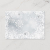 Little Prince Diaper Raffle Tickets, grijs bevrore Informatiekaartje (Achterkant)