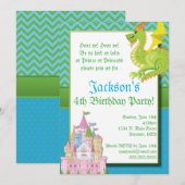 Little Prince Fairy Tale Party Uitnodiging (Voorkant / Achterkant)