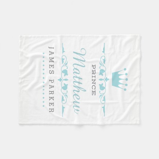 Little Prince Fleece Blanket (Voorkant (Horizontaal))