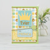 Little Prince Invitation Kaart (Staand voorkant)