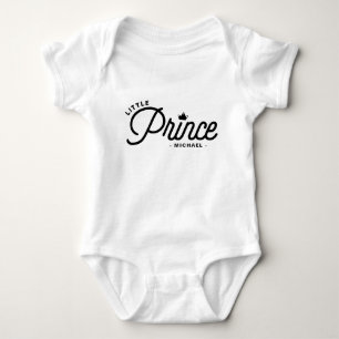 Little Prince moderne typografie gepersonaliseerd Romper