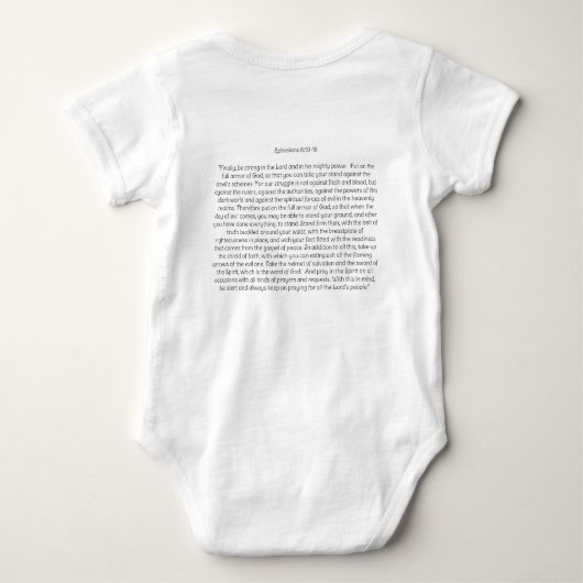 Little Prince Tat Tat Baby Jersey Bodysuit (Achterkant)