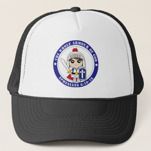 Little Prince Tat Tat Warrior Style Trucker Hat B Pet (Voorkant)