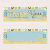 Little Prince TY Skinny Gift Label Mini Visitekaartjes (Voorkant /achterkant)