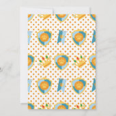 Little Prince verjaardagsfeestje uitnodiging (Achterkant)