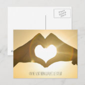 Little Prince Zitat Briefkaart (Voorkant / Achterkant)