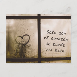 Little Prince Zitat Briefkaart