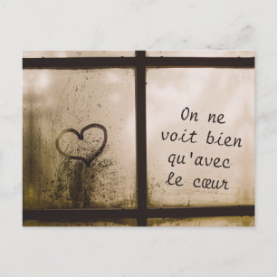 Little Prince Zitat Briefkaart