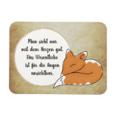 Little Prince Zitat Magneet (Horizontaal)