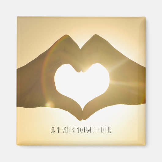 Little Prince Zitat Magneet (Voorkant)