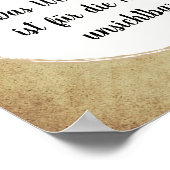 Little Prince Zitat Poster (Hoek)